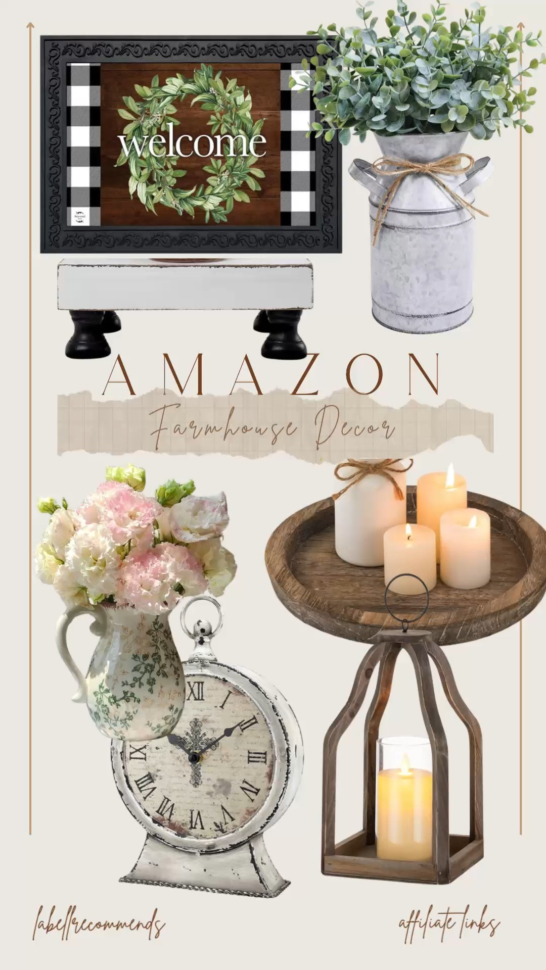 Modern farmhouse decor that bring cozy charm to any corner! From rustic wood trays to neutral vases, these timeless home accents are perfect for elevating your entryway, kitchen, or living room.


	•	#FarmhouseDecor
	•	#ModernFarmhouseStyle
	•	#NeutralHomeVibes
	•	#RusticHomeDecor
	•	Finds

farmhouse tray, rustic vase, modern farmhouse decor, neutral home accents, rustic coffee table decor, white ceramic vase, wooden centerpiece tray, cozy farmhouse kitchen, farmhouse entryway styling, affordable farmhouse finds

#LTKFindsUnder50

#LTKHome
