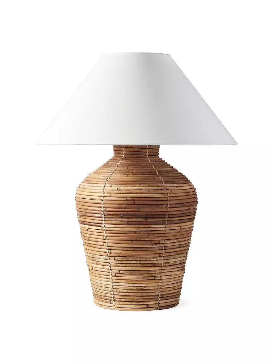Freeport Rattan Table Lamp | Serena and Lily