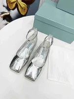 Womens Designer Sandals Ballet Flats Milan Metallic Leather Loafers Women Ankle Strap Fashion Squ... | DHGate