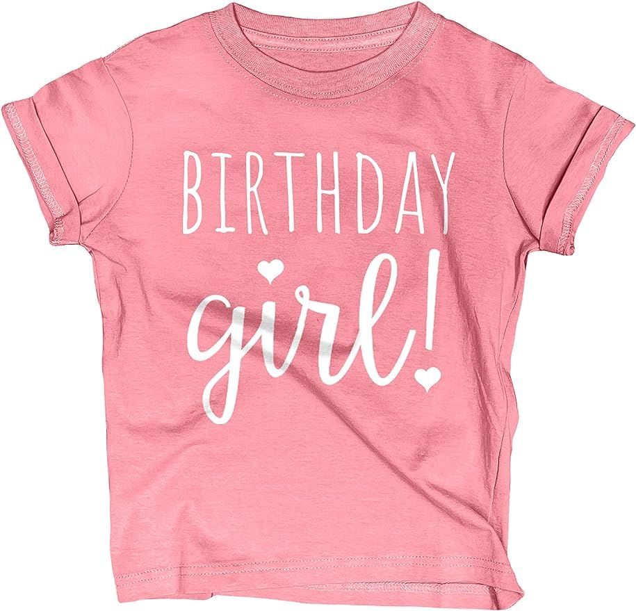 Happy Birthday T-Shirt (Girls 1 to 12) Sassy Kids Party Tee - Sweet Baby/Toddler Outfit | Amazon (US)