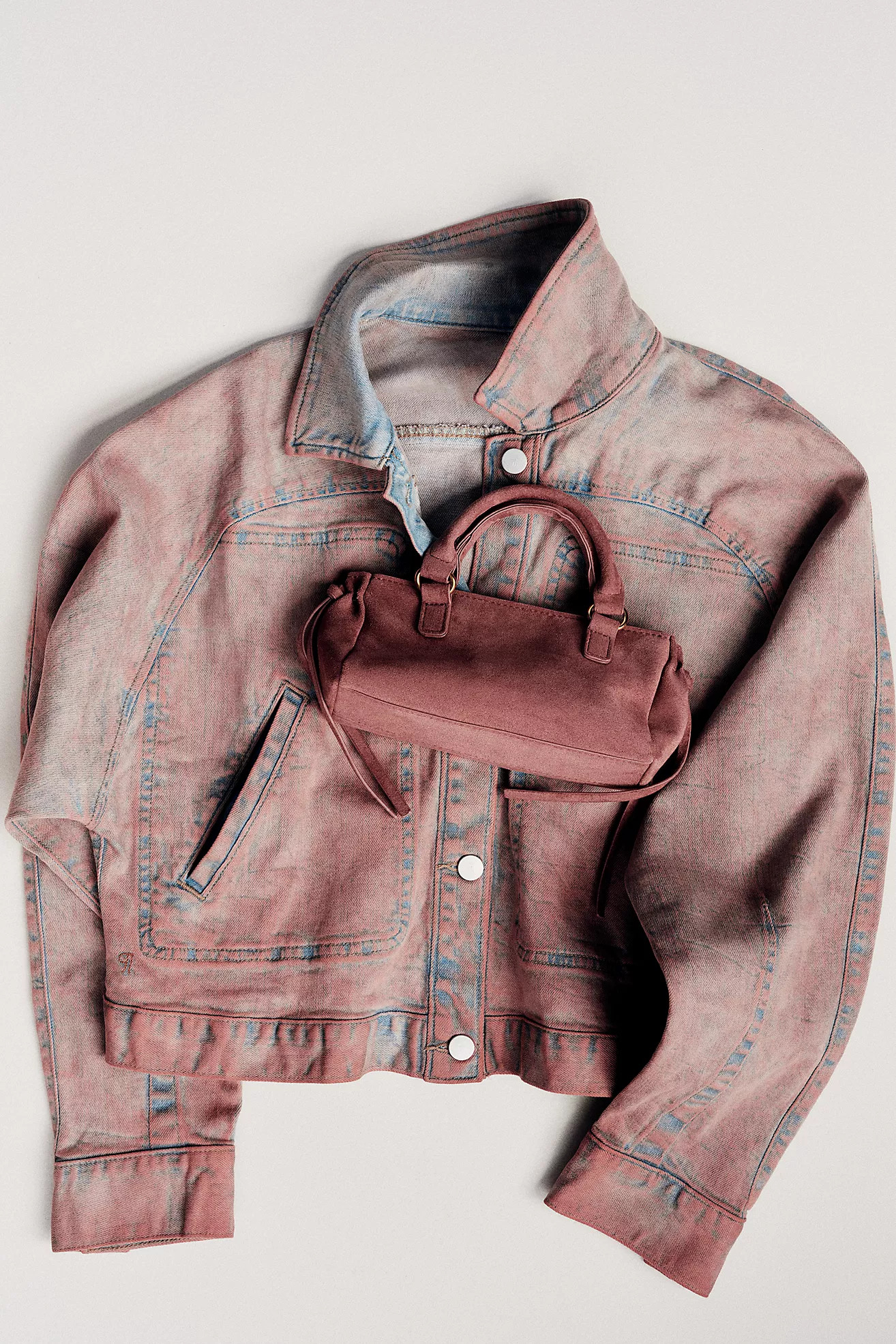 Pilcro Cotton Washed Denim Jacket | Anthropologie (US)