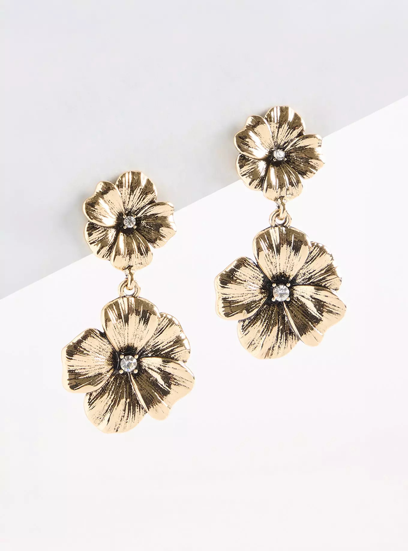 Hibiscus Double Statement Earring | Torrid (US & Canada)