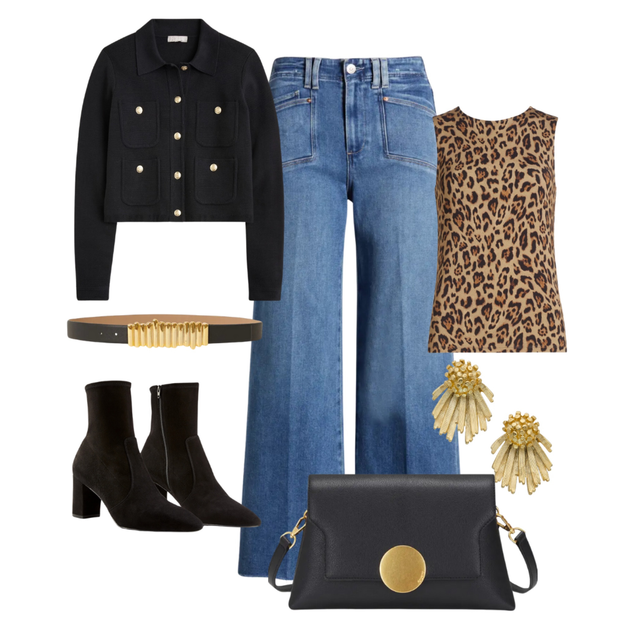 We couldn’t resist this pairing of one of our favorite jeans this fall with a touch of animal print and a feminine lady jacket!! Bring on the fall weather!!!🍁🍁🏈🏈

#LTKOver40 #LTKSeasonal #LTKStyleTip