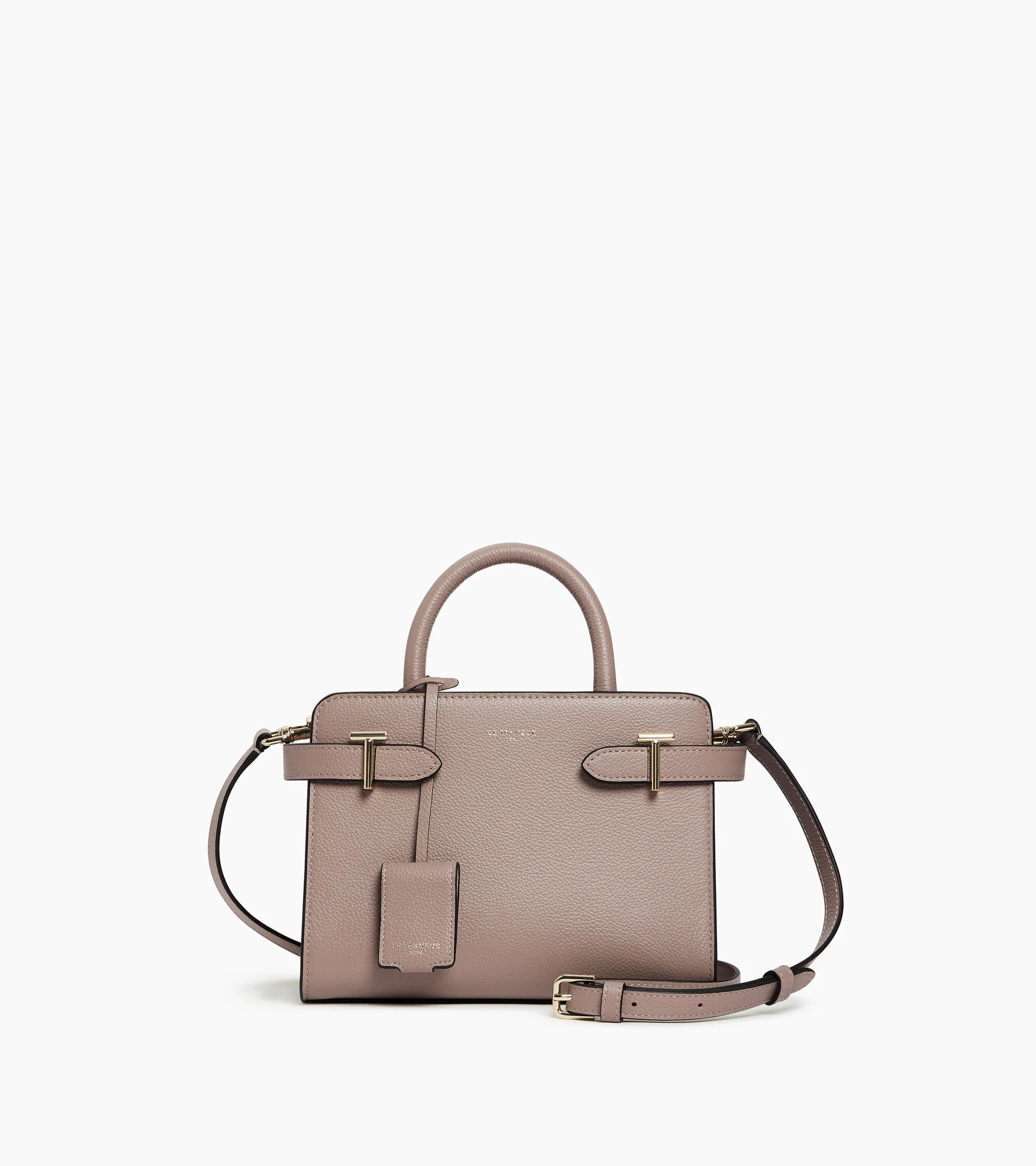 Emilie small handbag in grained leather | Le Tanneur