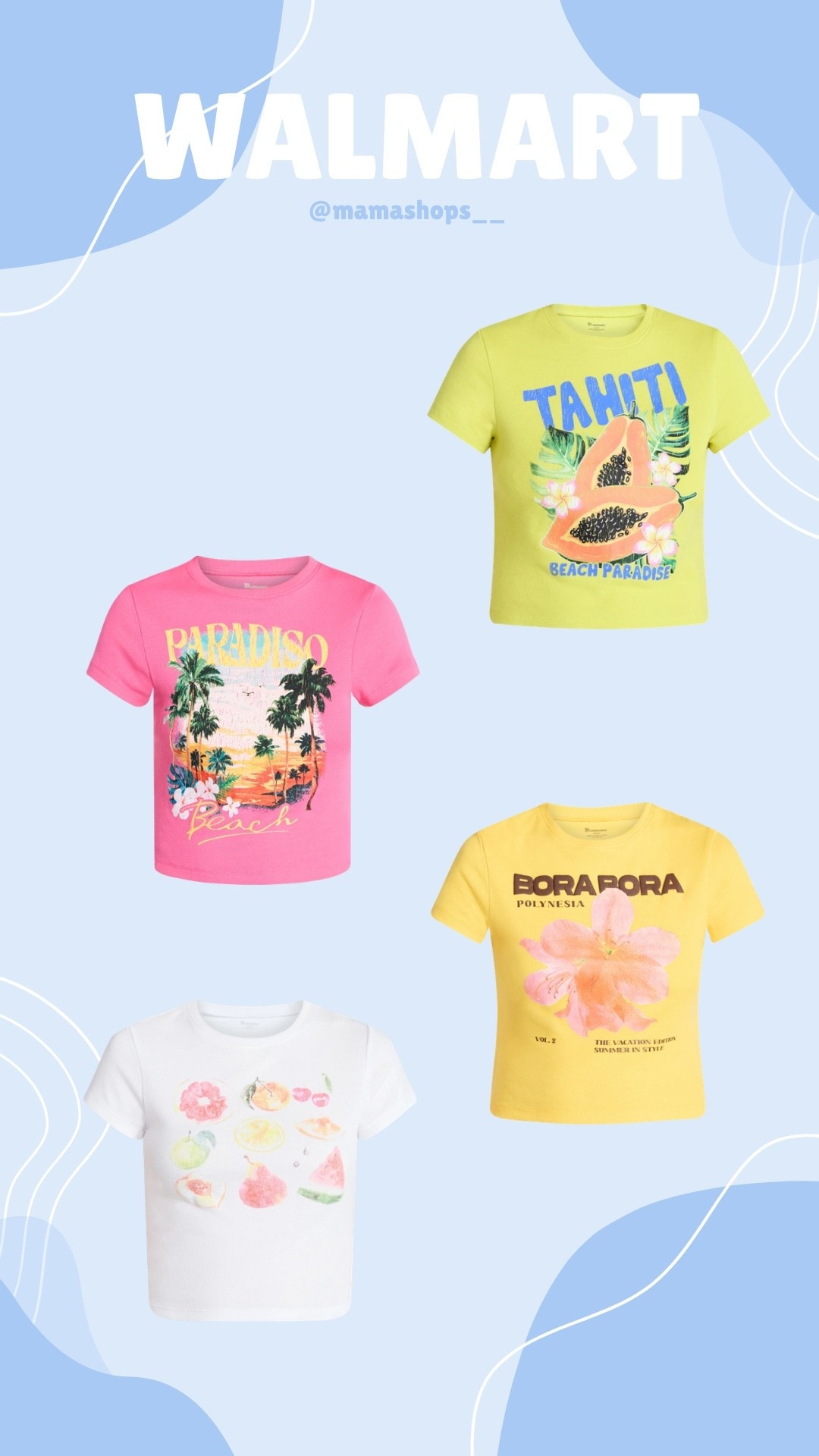 Summer graphic tees for women, go check them out!☀️😍

Find them at Walmart, linking them here 🔗🛍️

#LTKSeasonal #LTKmomlife #LTKdayinmylife