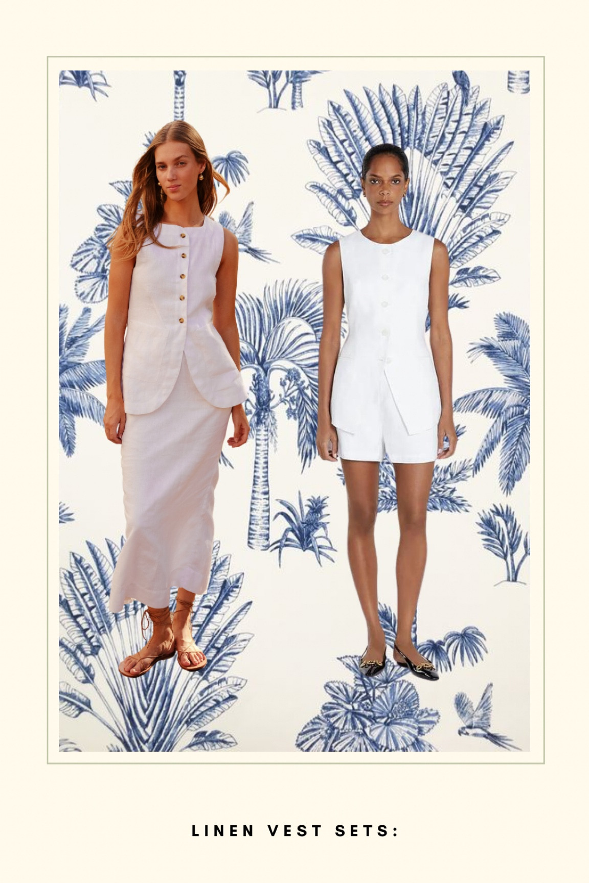 Linen vest sets 

#LTKSeasonal #LTKWorkwear #LTKStyleTip