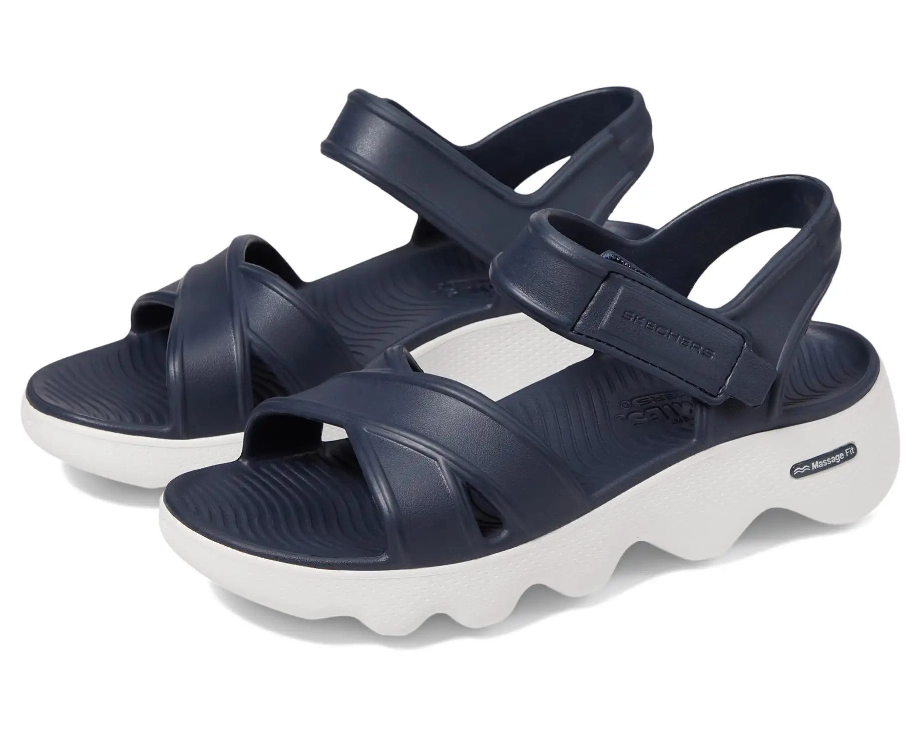 Women's SKECHERS Performance Foamies Massage Fit - Heartfelt | Zappos