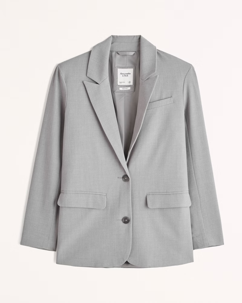 Boyfriend Suiting Blazer | Abercrombie & Fitch (US)