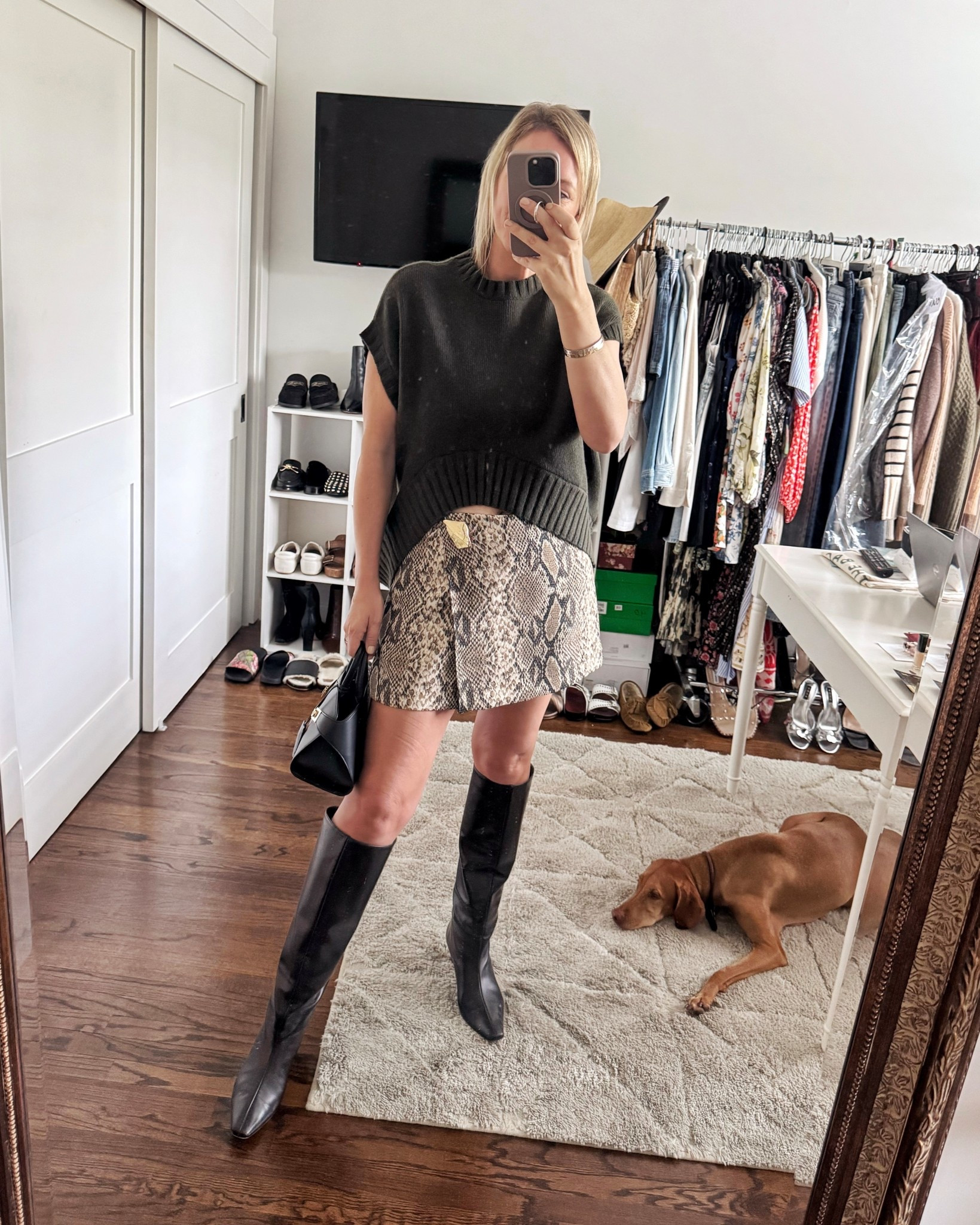 Cute little skort and sweater from Zara 

#LTKSeasonal