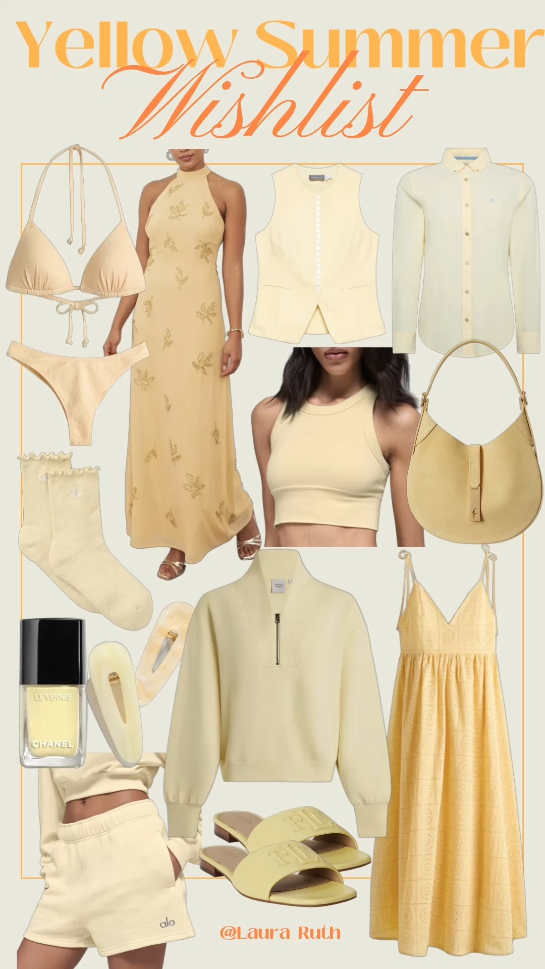 Butter yellow is officially the colour of the summer ☀️💛 From breezy dresses to elevated basics, this dreamy shade is taking over my wishlist. Which piece are you adding to cart first? SummerFashion, ButterYellow 

 #LTKuk #LTKsummer #LTKtravel