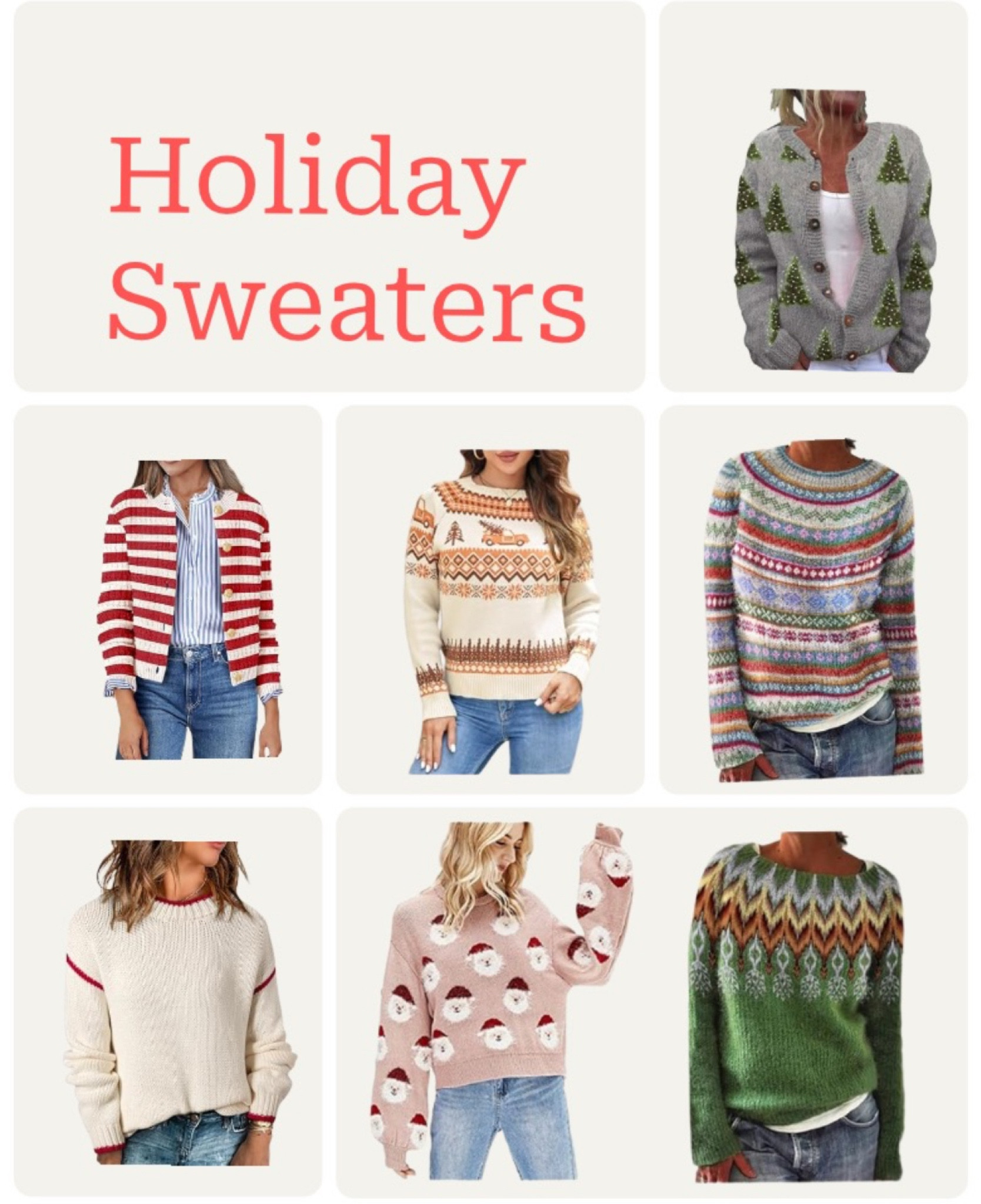 Amazon Holiday Sweaters 

#LTKOver40 #LTKSeasonal #LTKHoliday