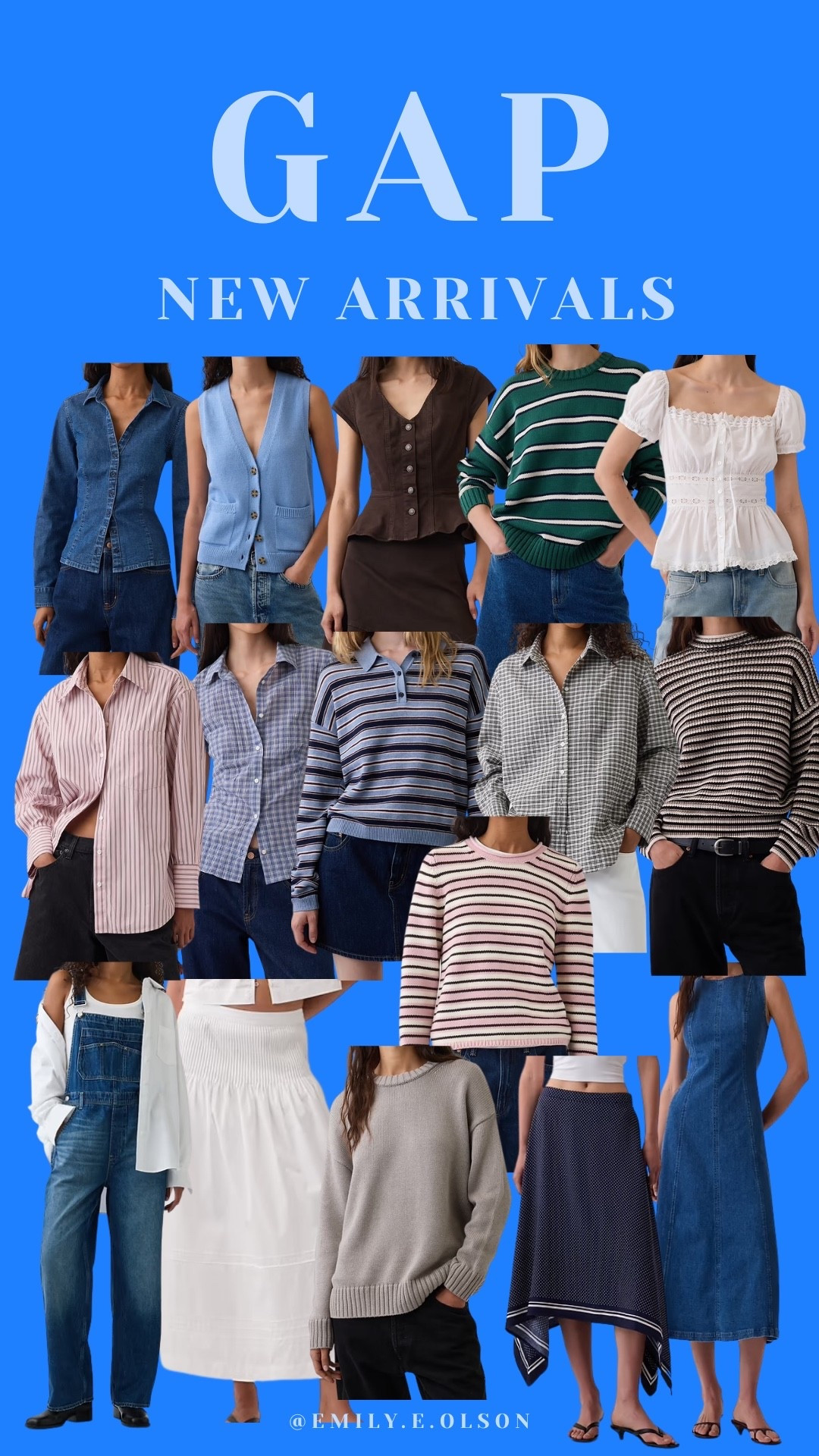 Gap’s new arrivals are giving classic with a twist 🤍 

From denim and button-downs to cozy knits, stripes, and feminine everyday pieces, these are the kind of staples you’ll keep reaching for all season long.

#LTKgrwm #LTKSeasonal #LTKootd