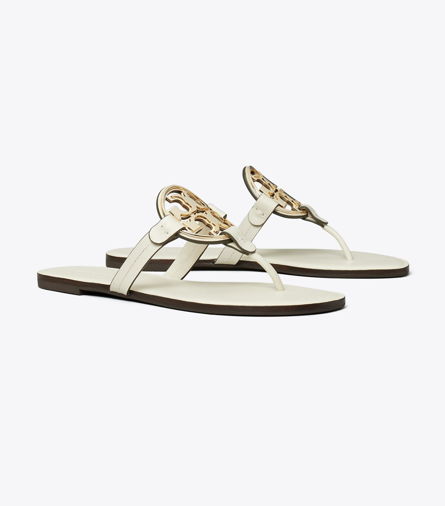 MILLER METAL LOGO SANDAL | Tory Burch (US)