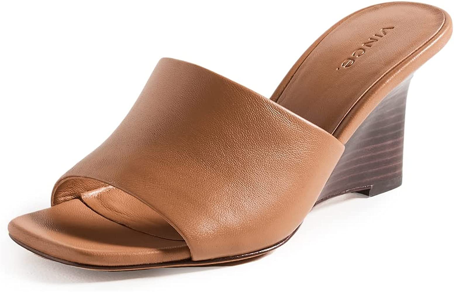 Vince Women's Pia Wedge Slide Sandal | Amazon (US)