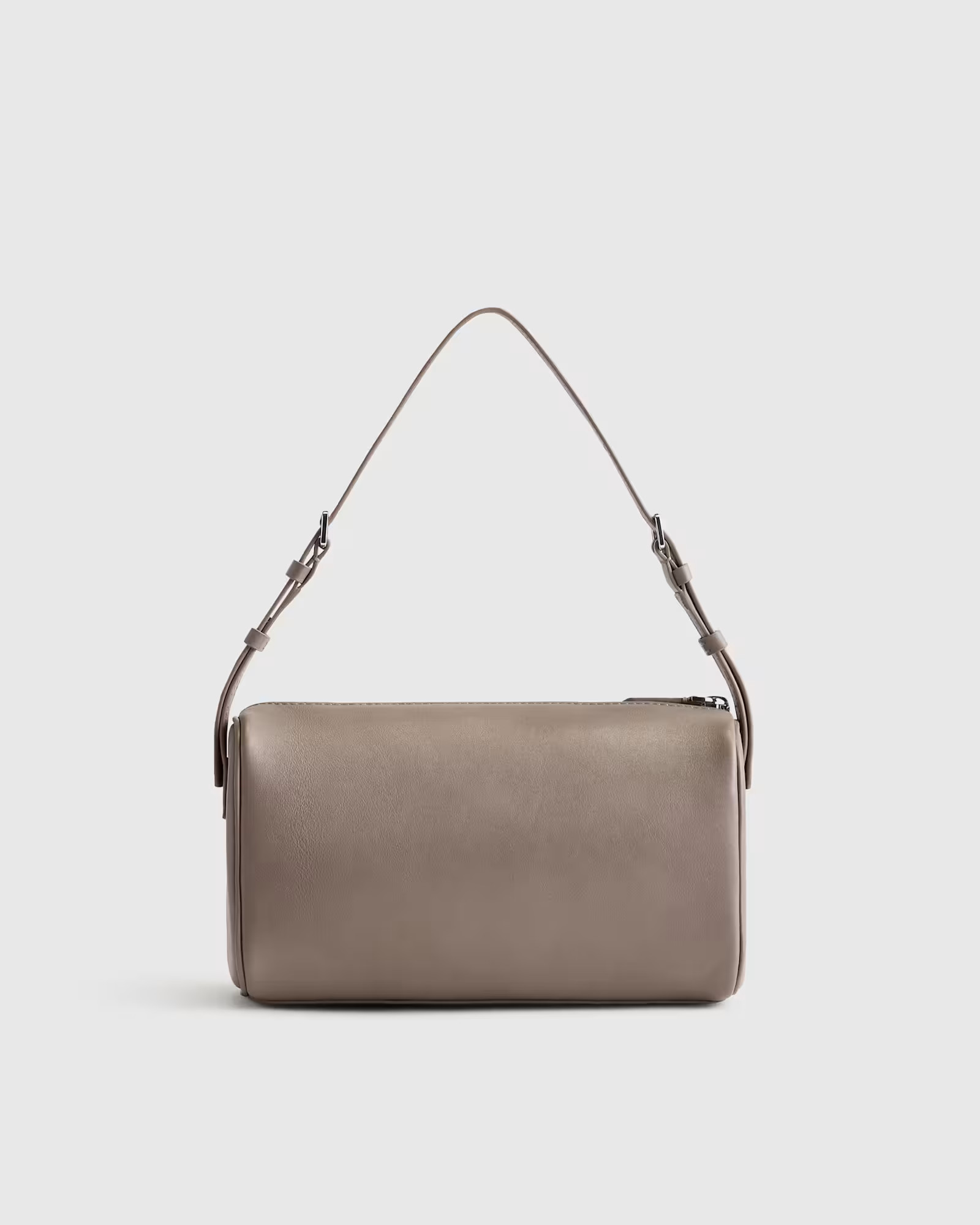 Italian Leather Mini Barrel Shoulder Bag | Quince