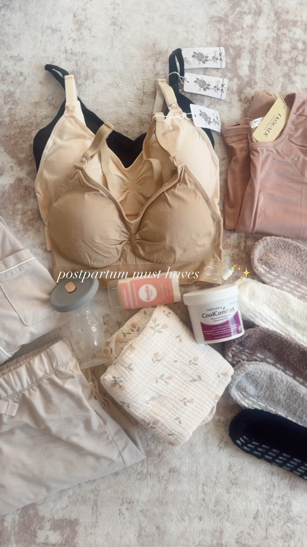 Postpartum must haves 🫧🍼✨ 

#LTKBaby #LTKmomlife #LTKselfcare