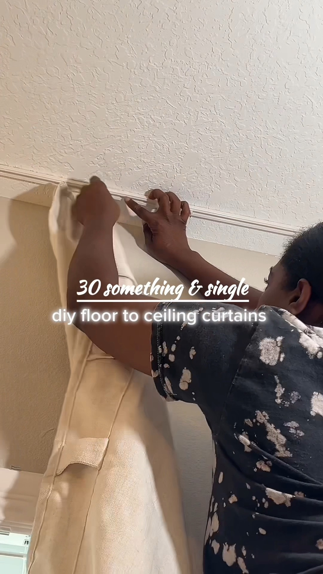 Flop to ceiling curtains completely changed the mood and vibe of the room 

#LTKCyberWeek #LTKHome #LTKFindsUnder50