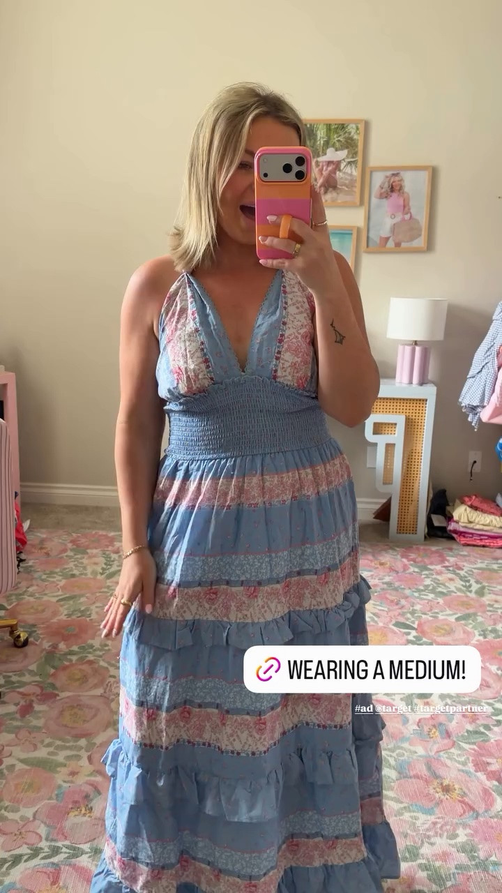 Loving this new cute floral and ruffle maxi dress from target!!

#LTKSeasonal #LTKMidsize