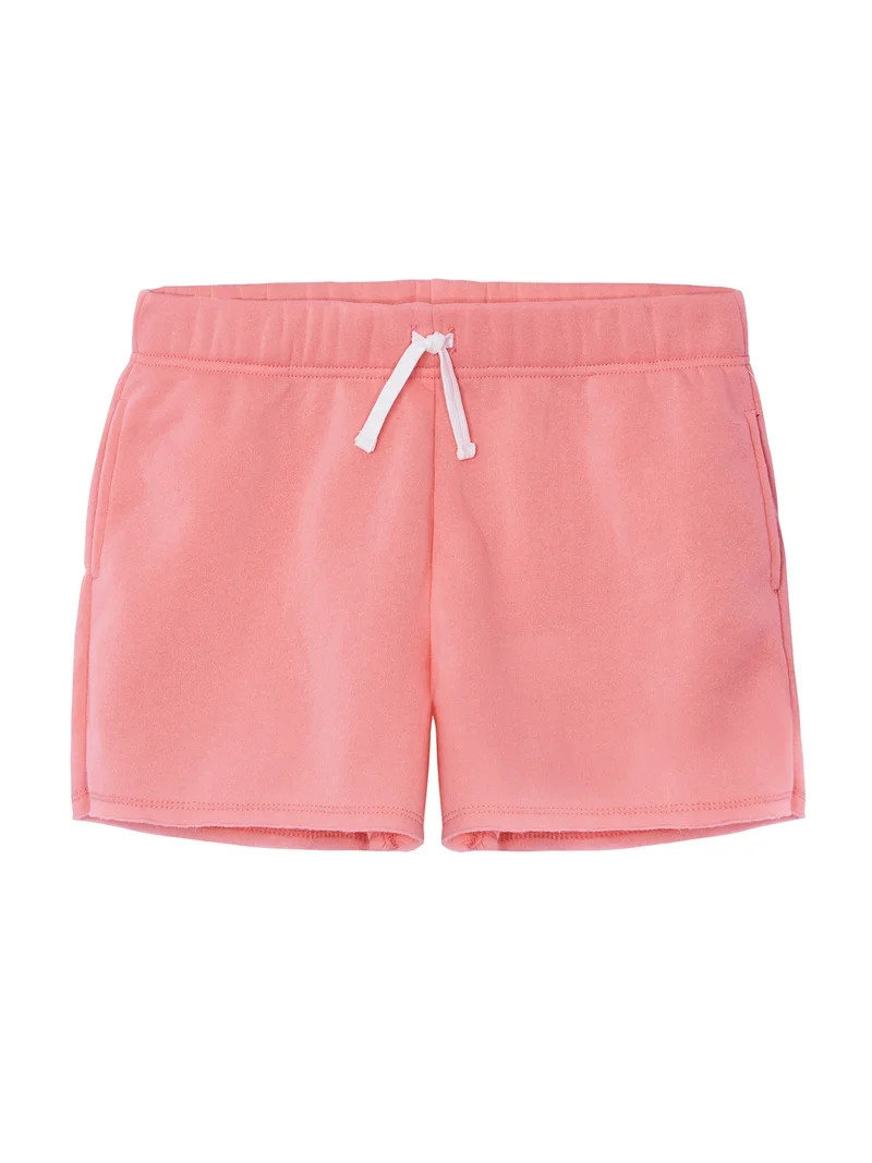 Wonder Nation Girls Athleisure Short, Sizes 4-18 & Plus | Walmart (US)