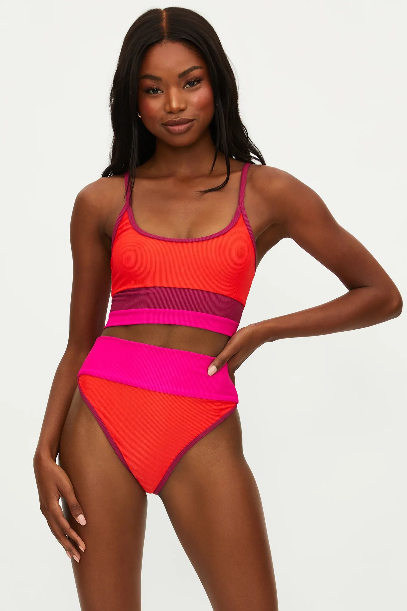 Eva Top Be Mine Colorblock | Beach Riot