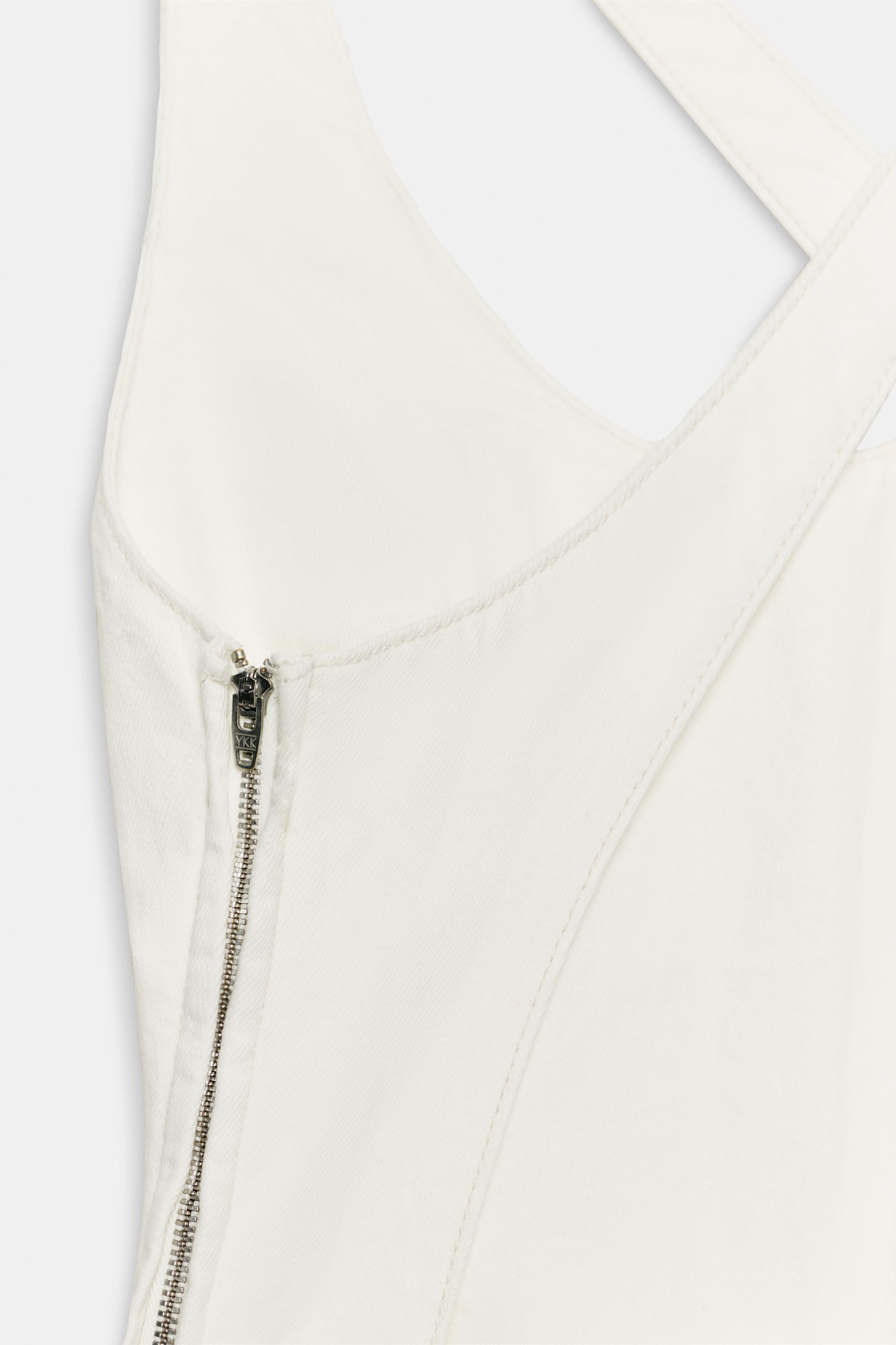 TRF STRAPPY DENIM JUMPSUIT | Zara UK