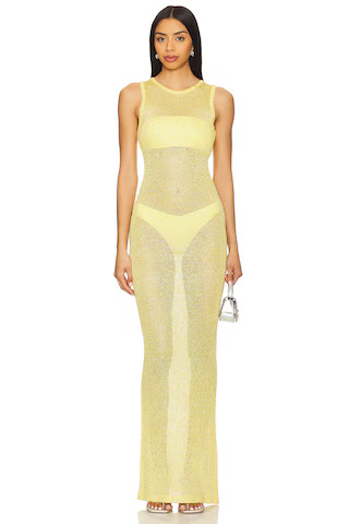 superdown Alix Maxi Dress in Baby Yellow from Revolve.com | Revolve Clothing (Global)