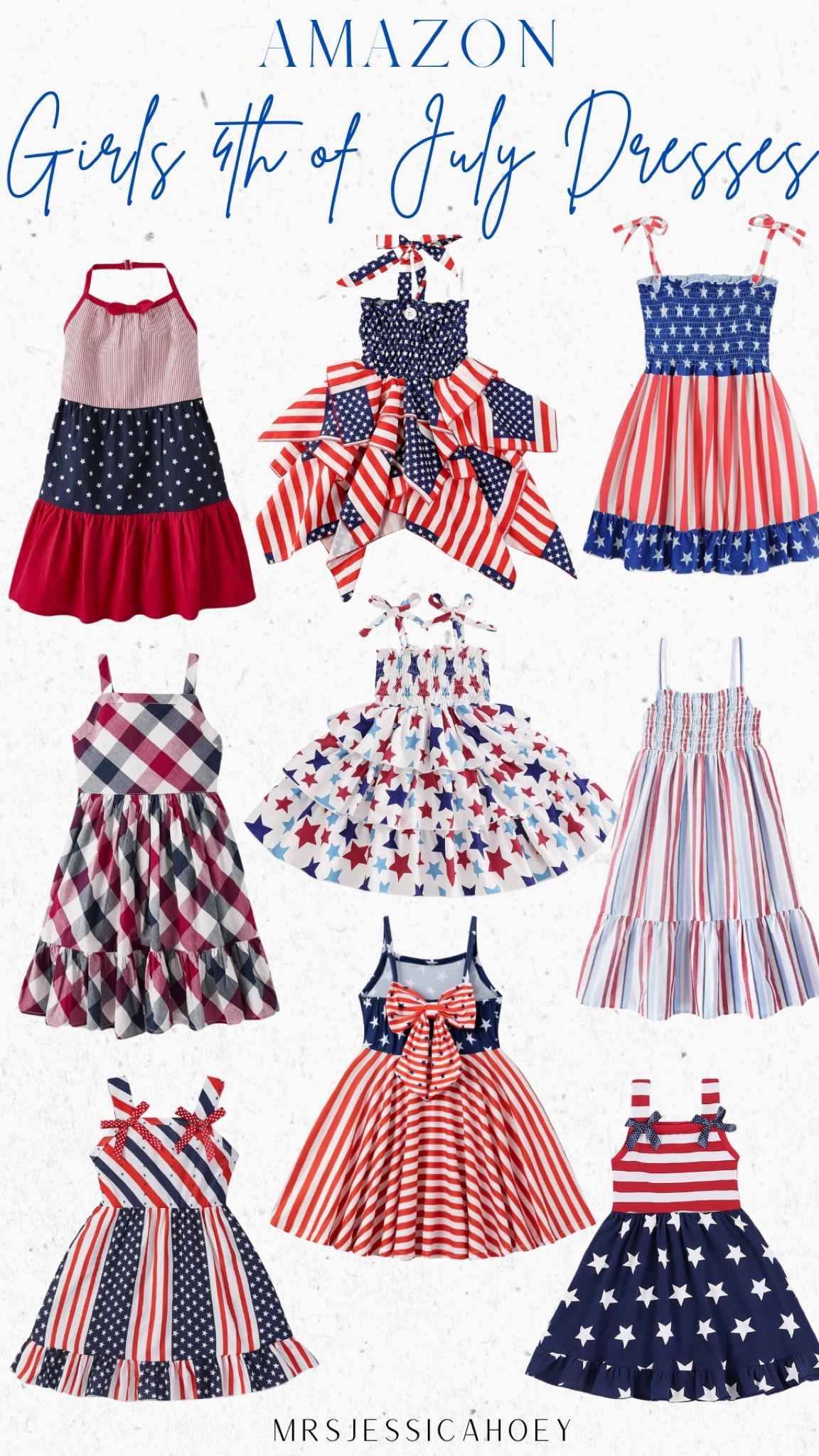 Girls dresses. Summer dresses. 4th of July. Memorial Day. Red white blue. Starts and stripes. American flag. Holiday dresses. Little girl toddler dresses. 

#LTKKids #LTKFindsUnder50 #LTKSeasonal