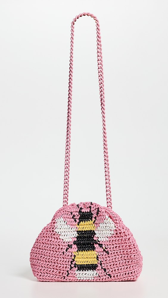 Bee Mini Game Crochet Bag | Shopbop