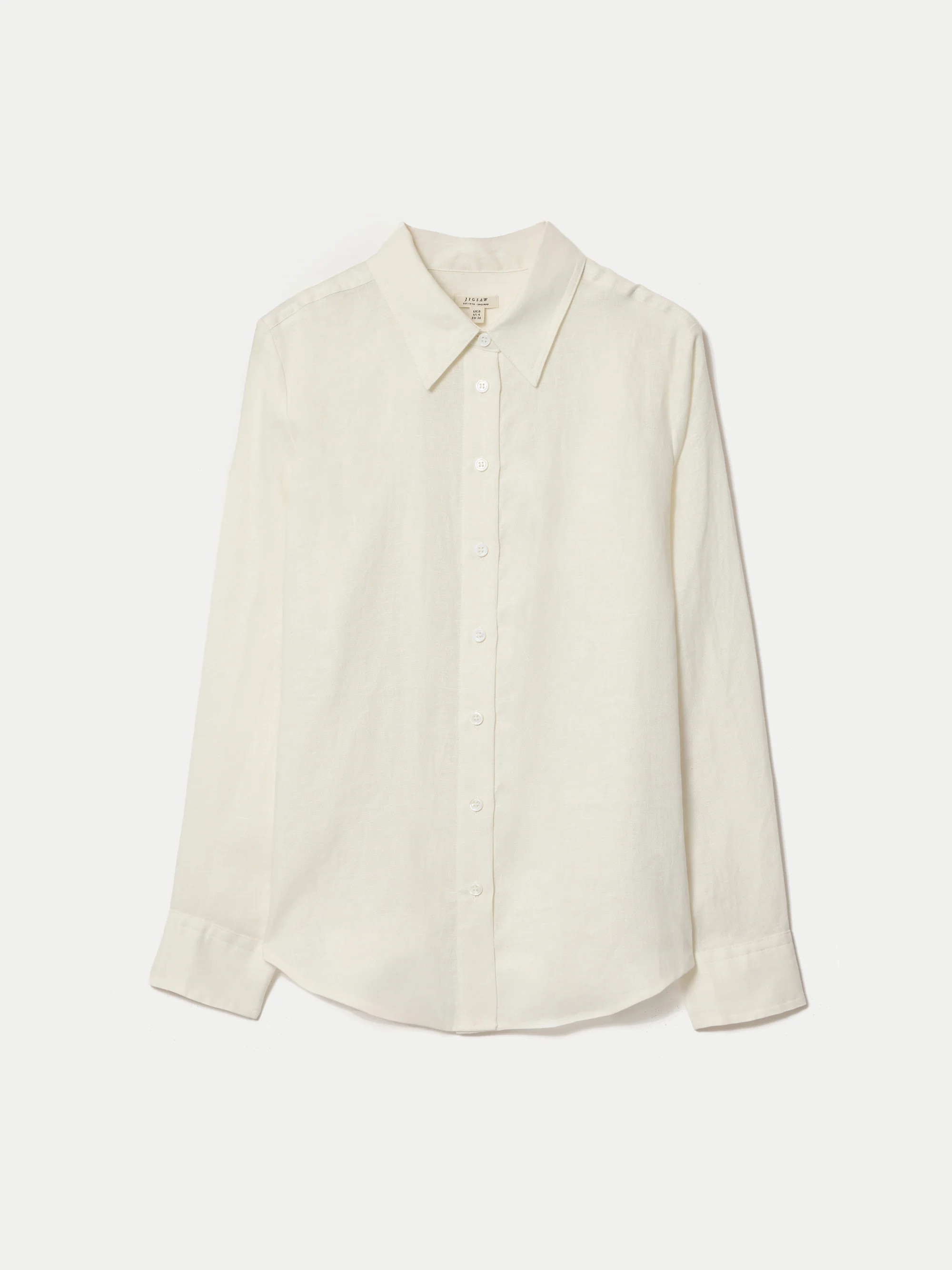 Linen Shirt | White | Jigsaw (UK)