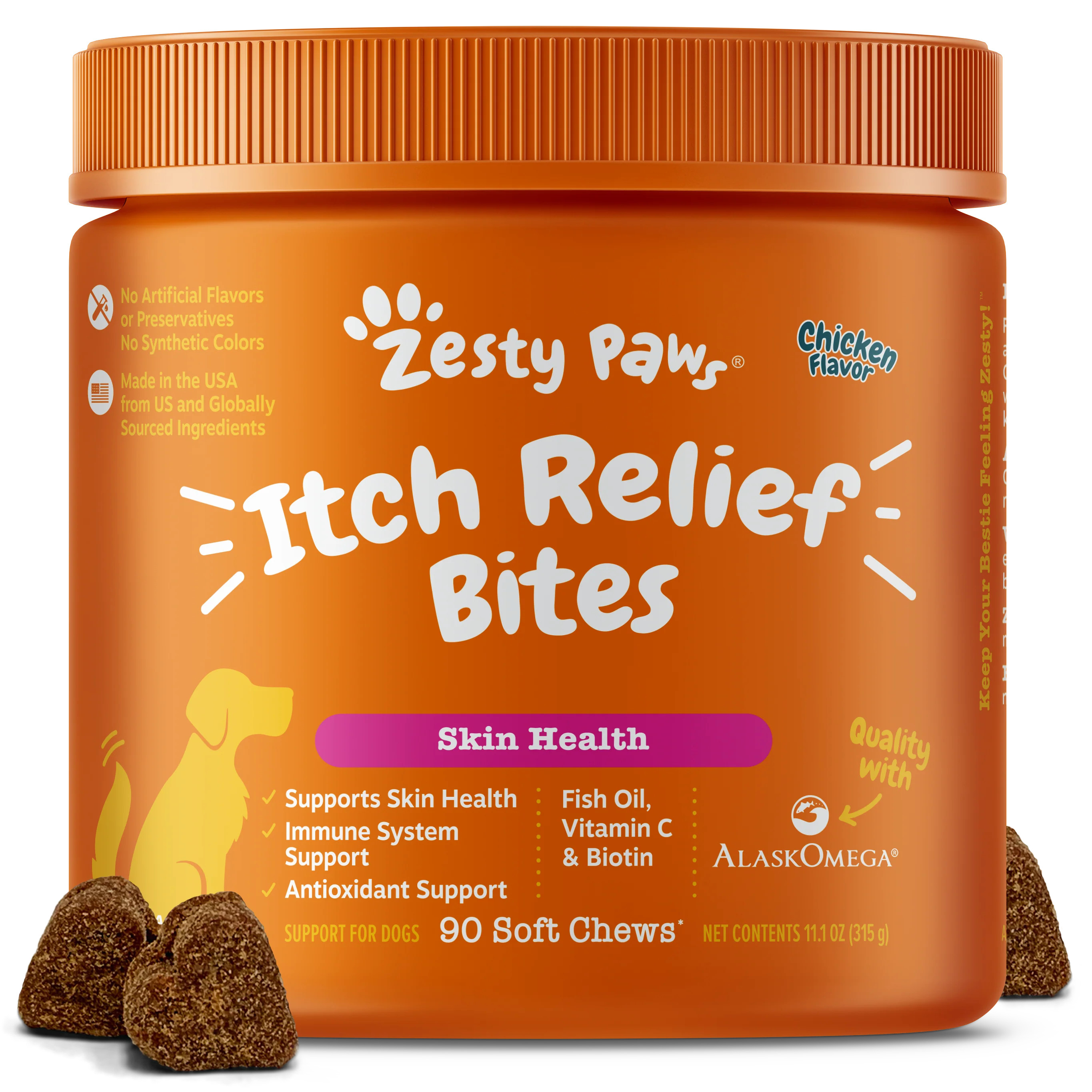 Itch Relief Bites for Dogs | Zesty Paws