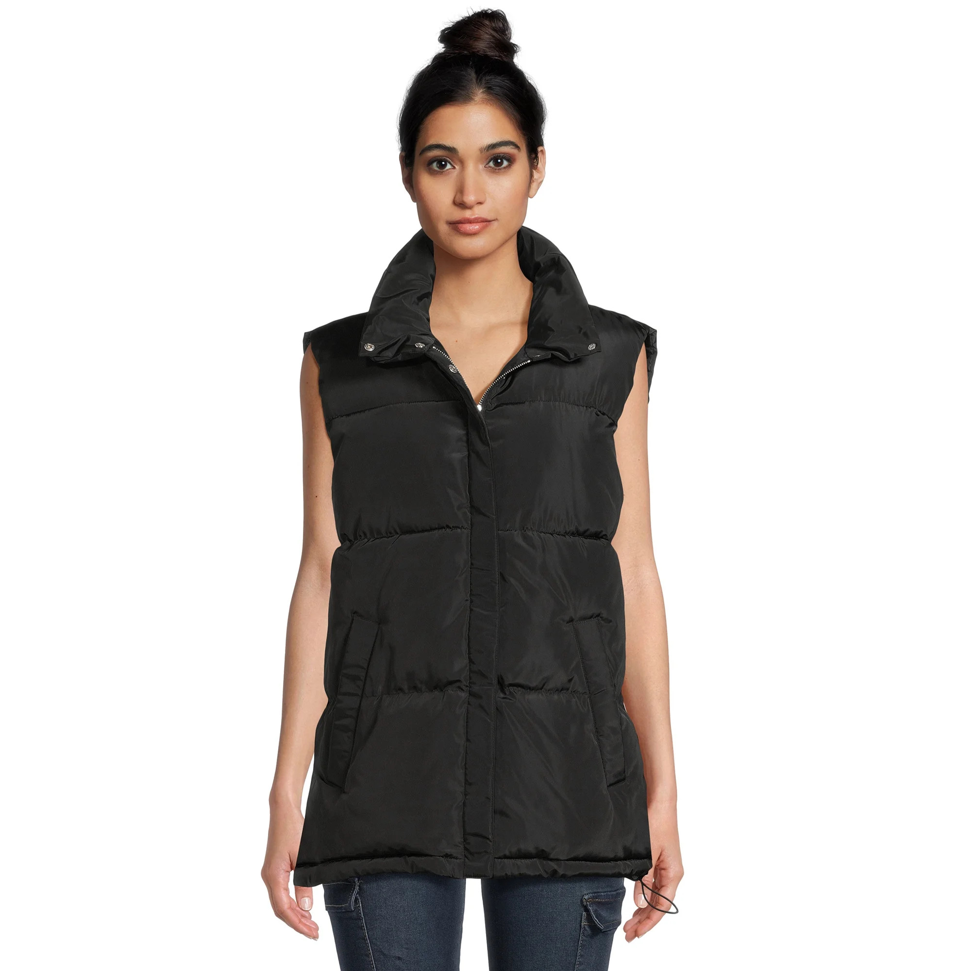 Liv & Lottie Juniors’ Oversized Puffer Vest | Walmart (US)