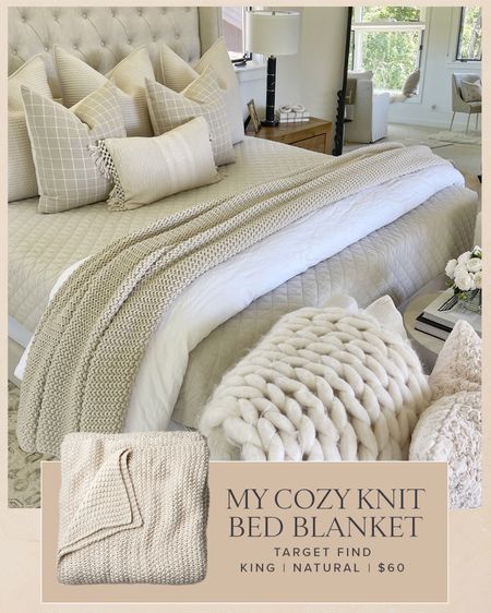 HOME \ my cozy knit bed blanket from Target!

Bedroom
Bedding
Decor 
Fall 

#LTKhome #LTKfindsunder100