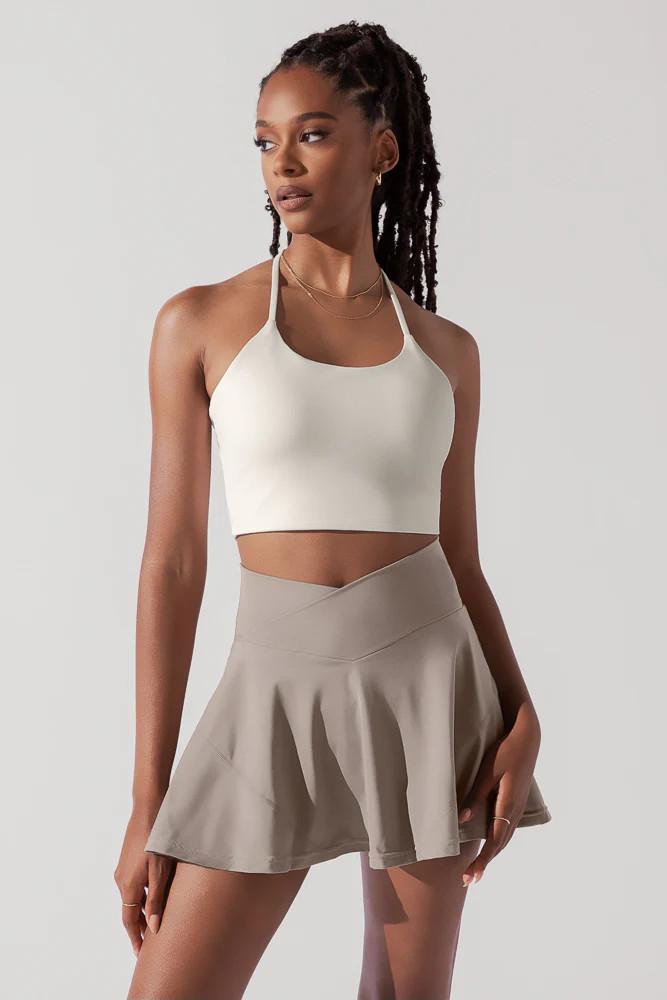 Flexy Crop Top - Cream | POPFLEX