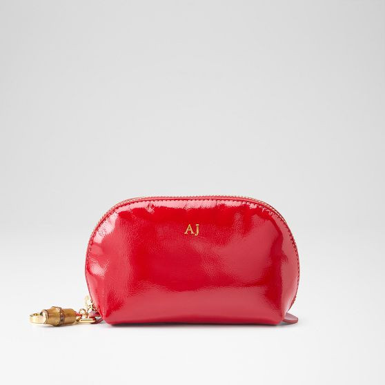 Patent Leather Travel Pouch | Mark and Graham