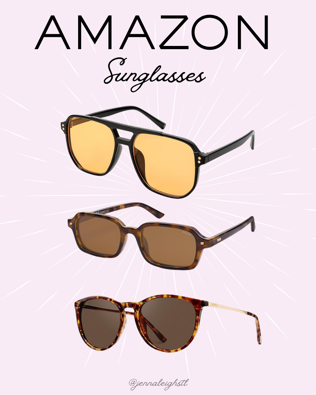 Amazon limited time deal on sunglasses. A great time to stock up for the season with so many styles to choose from. 

 #LTKSeasonal #LTKActive #LTKMidsize