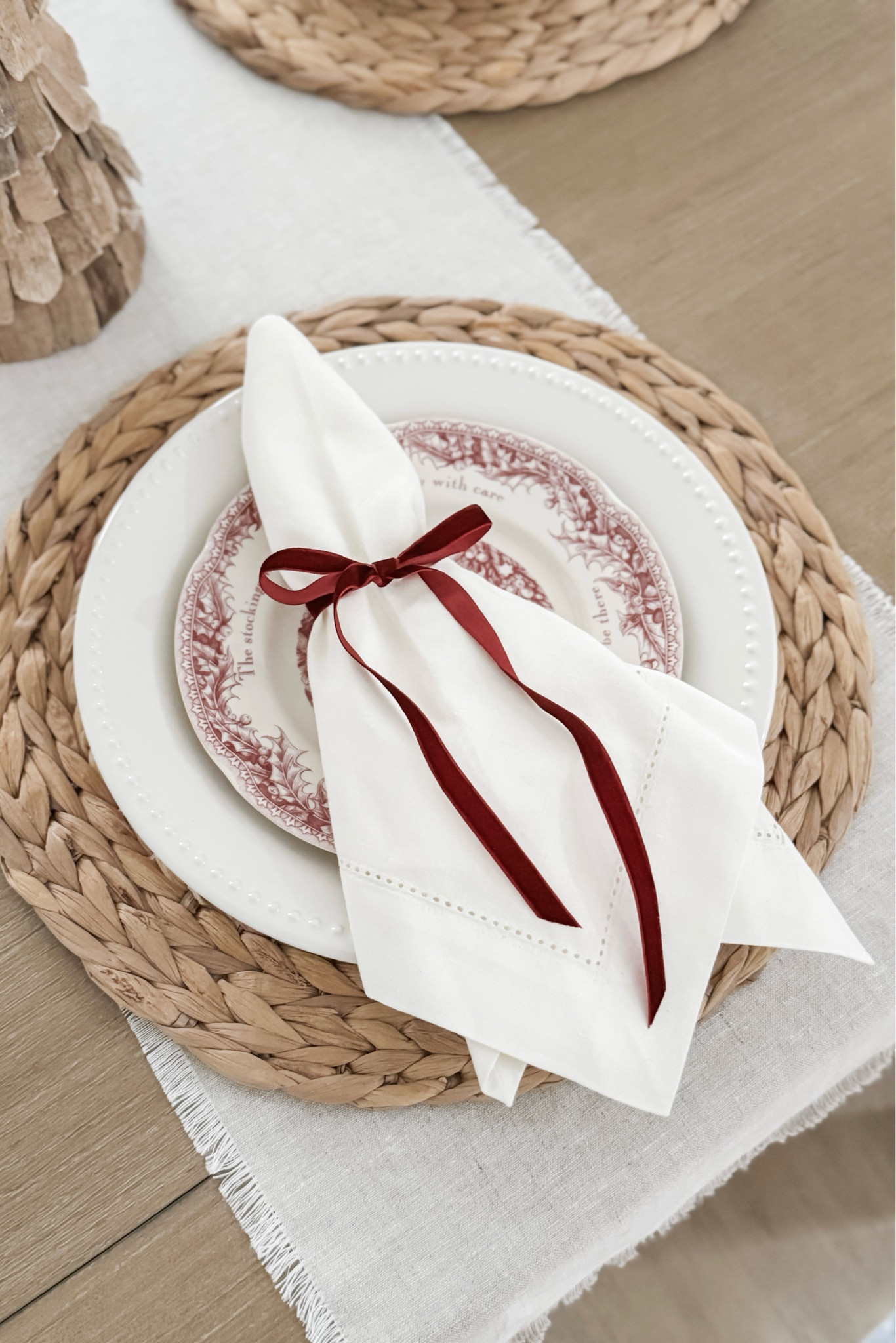 This is easily my favorite holiday dining table setup that I’ve created to date! Festive, yet simple. I love all of the different textures and materials. 

#LTKHoliday #LTKSeasonal