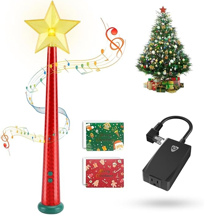 Magical Christmas Wand Remote Control Outlet | Christmas Tree Remote Control | Christmas Tree Dec... | Amazon (US)