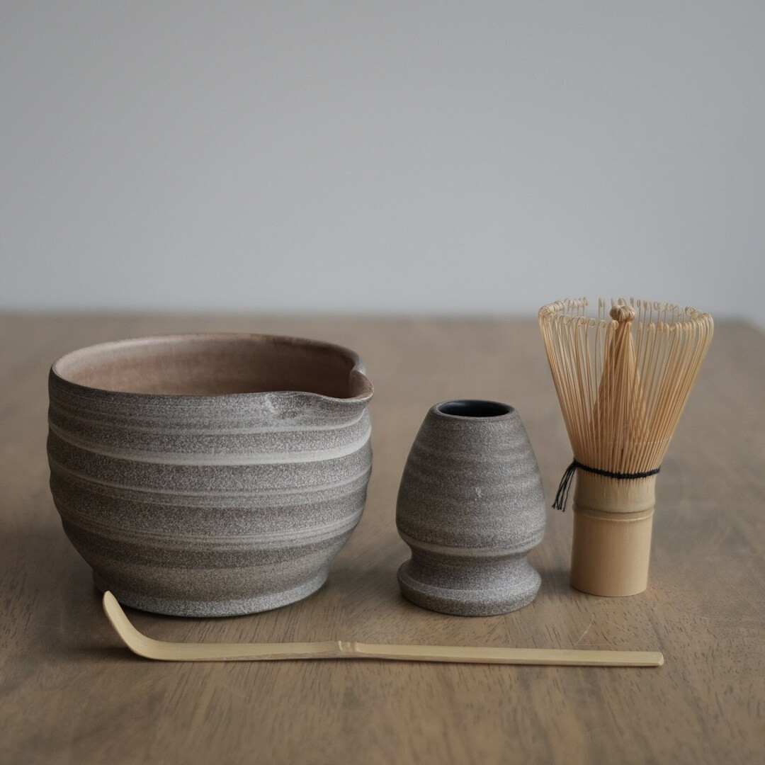 Matcha Ceremonial Tea Set, Chawan Bowl, Matcha Set - Etsy | Etsy (US)