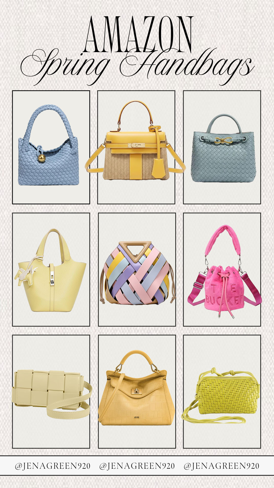Amazon Spring handbags | Spring Bags | Spring Purses
 

 #LTKootd #LTKSeasonal