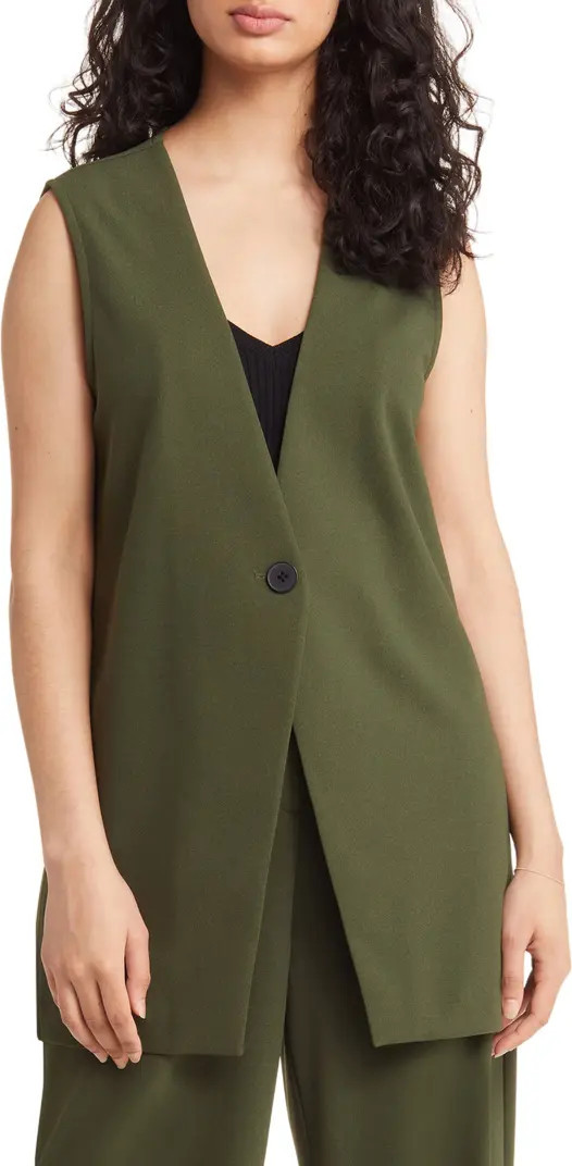 One-Button Vest | Nordstrom