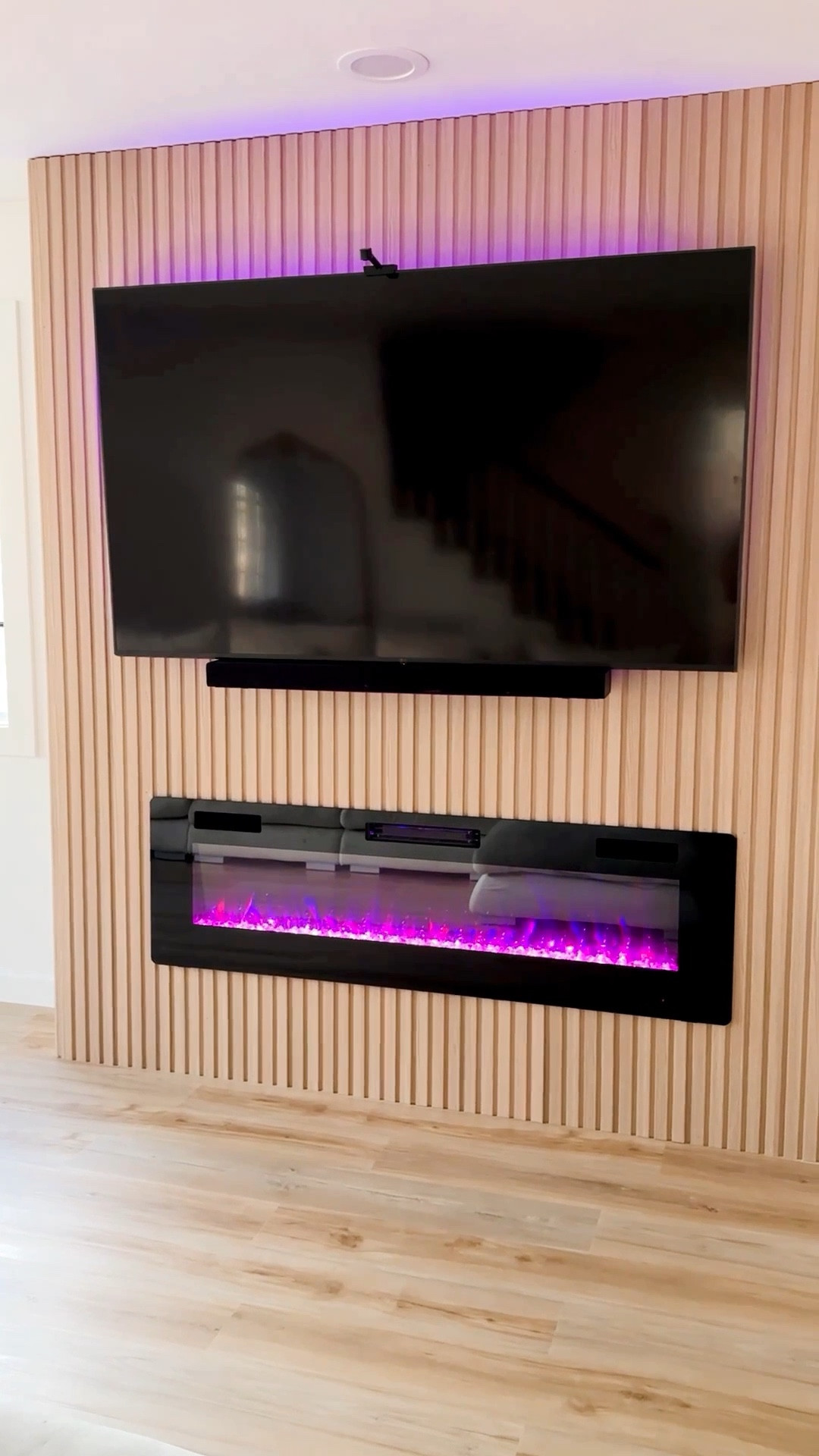 Building memories, one drill at a time! ✨ Doing this project with my daughters was the best—they loved being involved and were so proud, and I couldn’t be prouder! My hubby and I installed the paneling, reaching this stage just as our family arrived for the holidays. Tackling house renovations over the holidays was tough, but oh so worth it! The paneling slid together like magic—truly the best $15 we ever spent per panel. We’re nearly finished, just need to wrap up the right side and add a beautiful mantle. Can’t wait to see the final result!



#mediawall #diyprojects #homerenovation #homeimprovement #renovationlife #livingroominspo  

#LTKWatchNow #LTKHome #LTKFamily