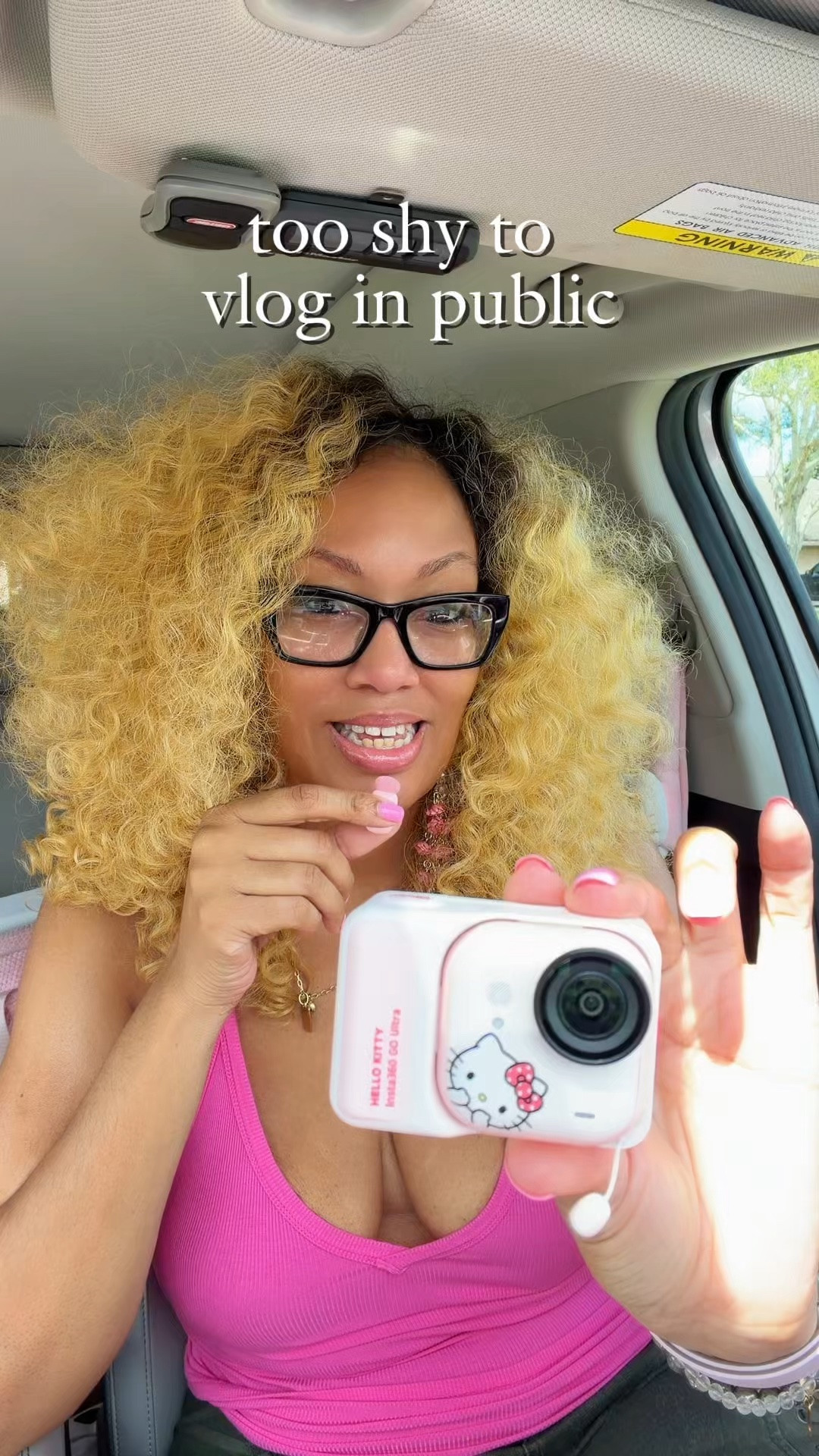 Shopping days are exactly why I love the Hello Kitty Limited Edition Insta360 GO Ultra. 🎀📸 It’s tiny enough that I can vlog while I’m out without feeling like I’m walking around with a whole camera production. I can grab quick POV clips, switch up my angles, and keep shopping without stopping to set up a bunch of gear. 🛍️✨

For my shy creators or anyone who wants to start vlogging in public, a smaller camera setup makes it feel so much easier. And the Hello Kitty edition being this cute? Definitely a bonus. 💕🎀

#Insta360GOUltra #HelloKitty #ShoppingVlog #VloggingCamera #CreatorTech