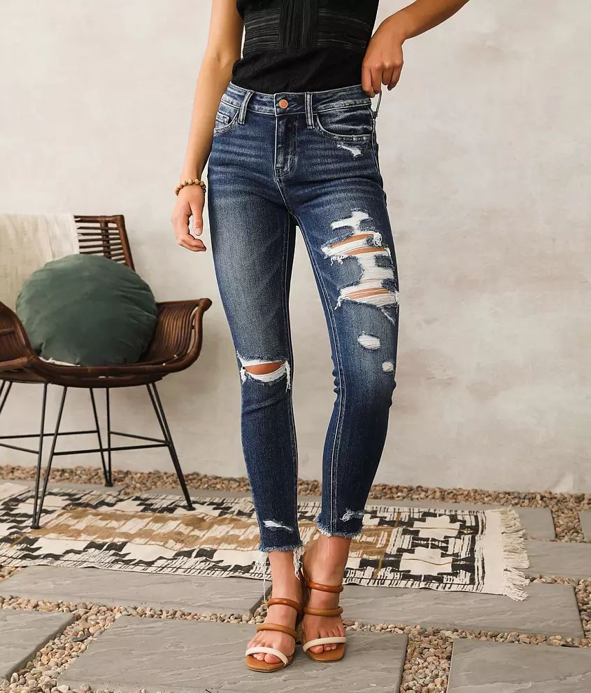 Hudson Mid-Rise Ankle Skinny Jean | Buckle