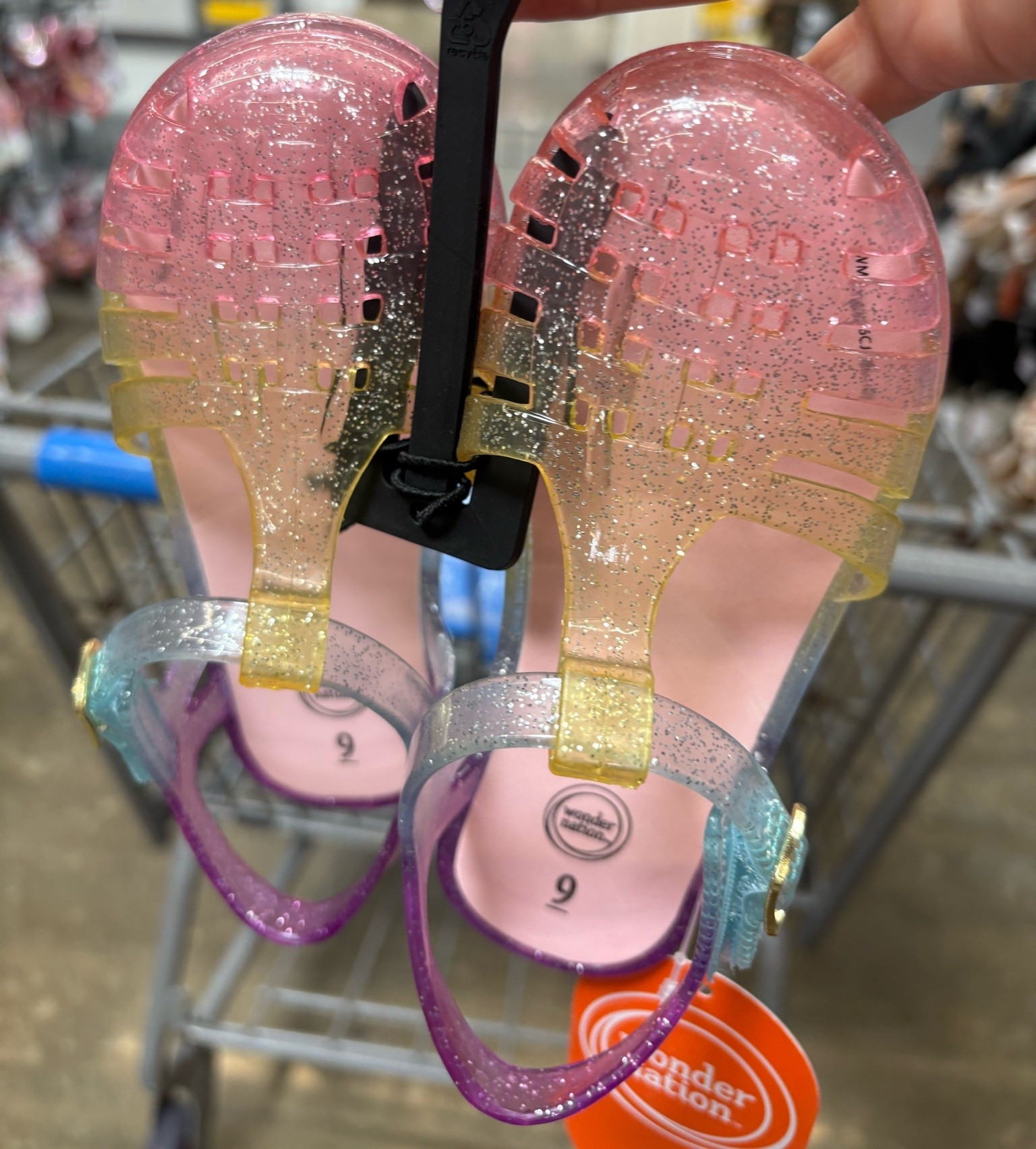 Wonder Nation Toddler Girls Rainbow Jelly Sandal

Rainbow jelly sandals are BACK and cuter than ever! 🌈✨
These Wonder Nation Toddler Girls Rainbow Jelly Sandals are such a fun summer find for little girls. The colorful rainbow design gives major playful, nostalgic vibes while still being perfect for everyday wear.
I love jelly sandals because they’re lightweight, water-friendly, easy to clean, and perfect for everything from pool days and beach trips to playground adventures, vacations, and everyday summer outfits.
At just $13, these are an affordable toddler shoe find that’s both practical and adorable. If you’re shopping for toddler girls’ summer sandals, rainbow shoes, or cute warm-weather outfits, these are definitely worth grabbing.
#LTKKids #RainbowSandals #JellySandals #ToddlerGirlShoes #SummerShoes #KidsFashion #WalmartFinds #AffordableFashion #KidsSandals #SummerStyle

#LTKBaby #LTKKids #LTKSeasonal