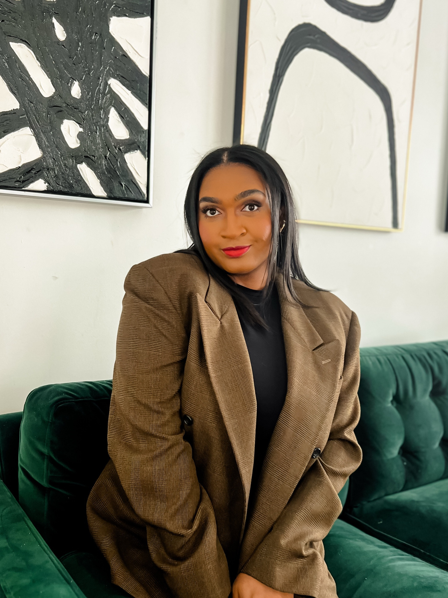 Oversized blazers are always going to hit. 

#LTKStyleTip #LTKSeasonal #LTKMidsize