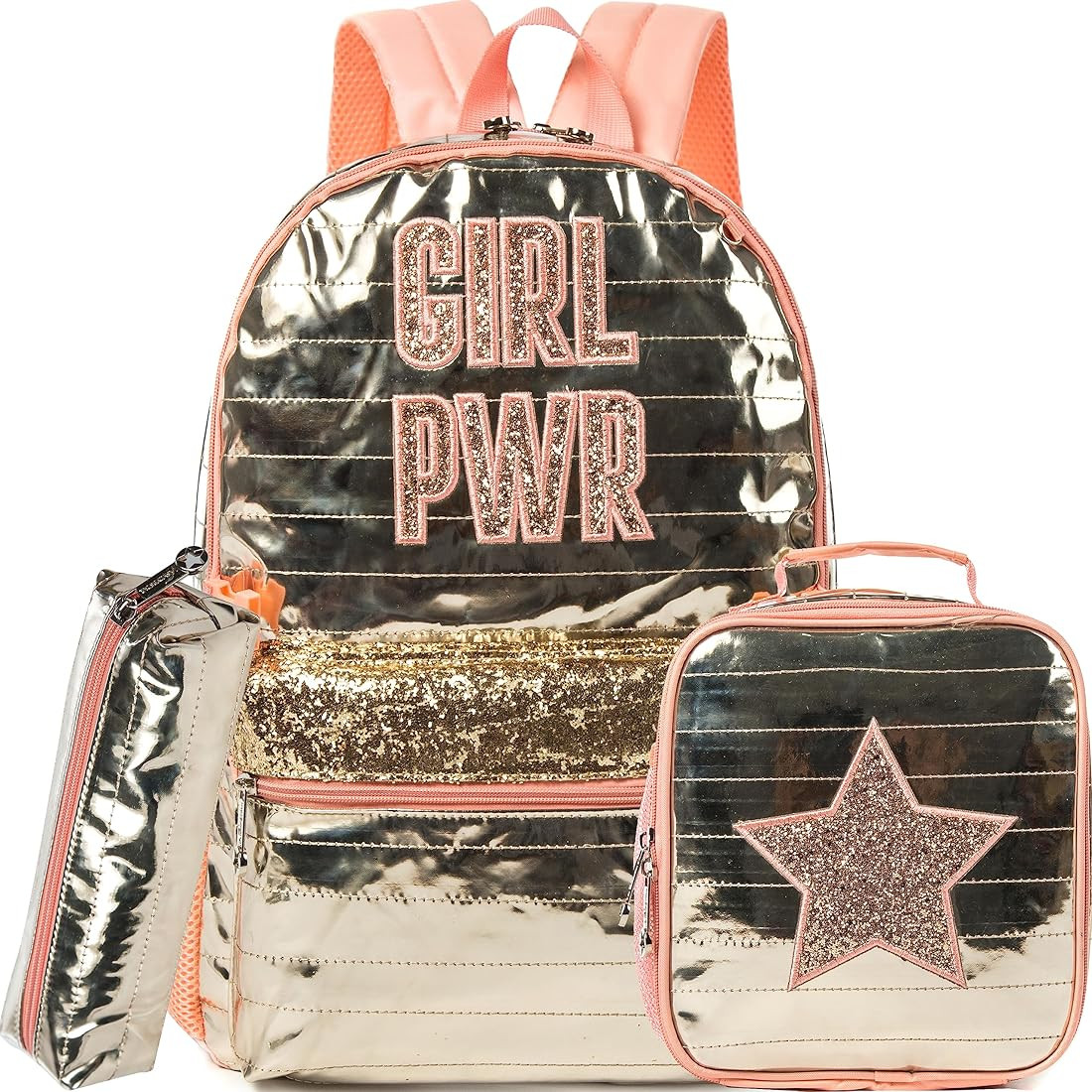 Meetbelify Backpack for Girls School Bag with Lunch Box Girls Backpack Set for Elementary Prescho... | Amazon (US)