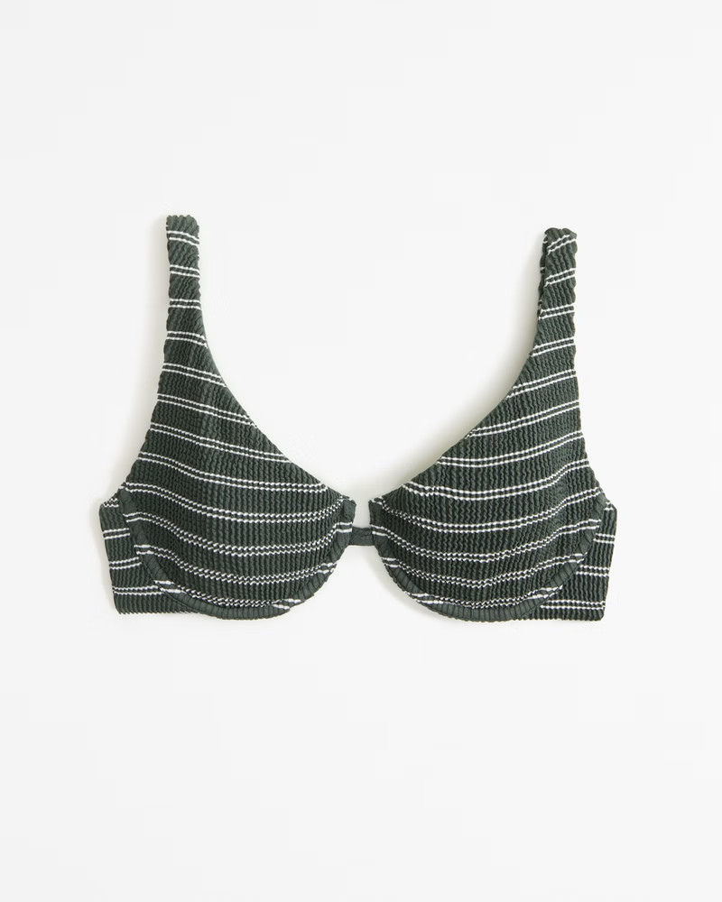 High Apex Underwire Bikini Top | Abercrombie & Fitch (US)