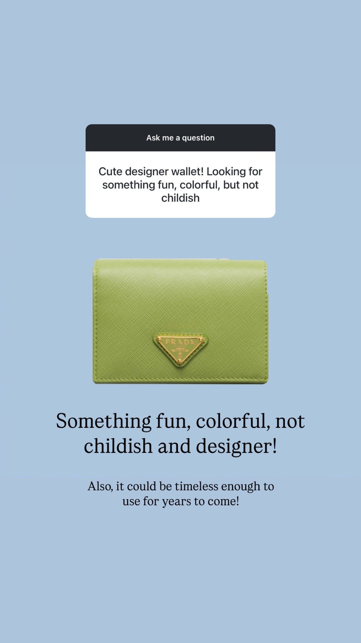 A fun designer wallet!

#LTKTravel #LTKItBag #LTKStyleTip