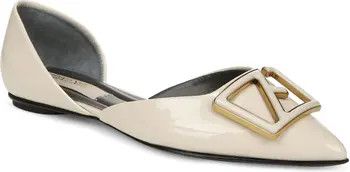 Franco Sarto Hadley Pointed Toe d'Orsay Flat (Women) | Nordstrom | Nordstrom