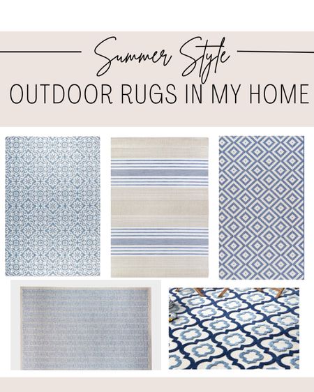 These are the outdoor rugs that I've used over and over in the past three years! 

#outdoorrugs 

#LTKhome